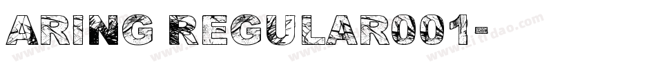 Aring Regular001字体转换